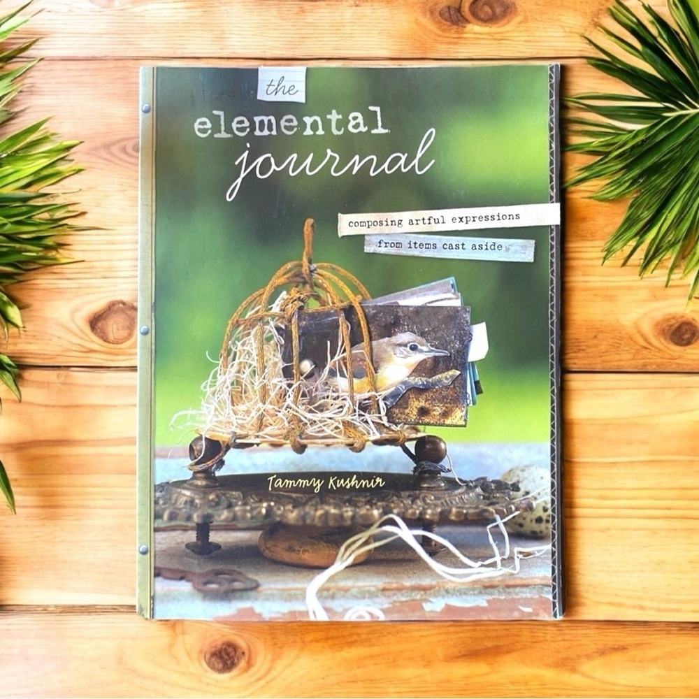 The Elemental Journal by Tammy Kushnir | Mixed Media Art Book DIY Crafting Ideas